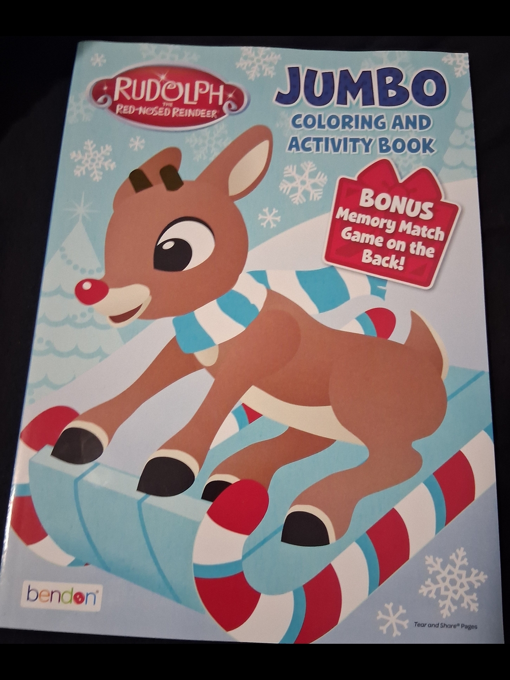 New Rudolph Coloring And Activity Book